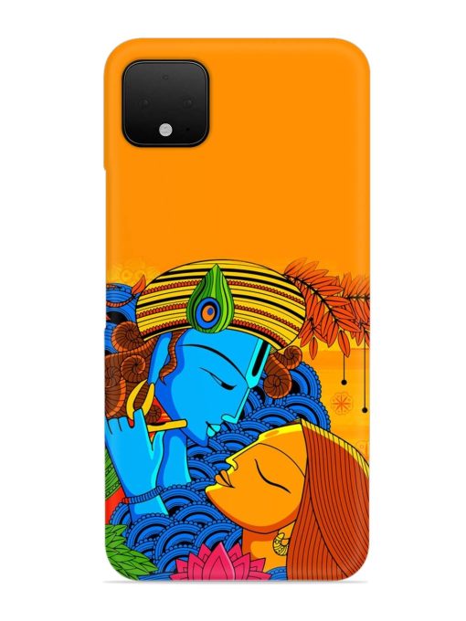 Illustration Hindu Goddess Snap Case for Google Pixel 4 Xl Zapvi