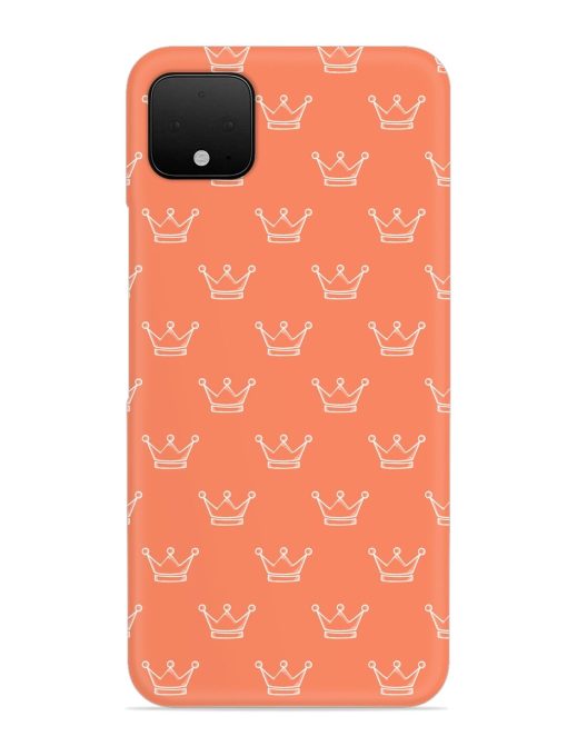 Hand Drawn Crown Snap Case for Google Pixel 4 Xl Zapvi