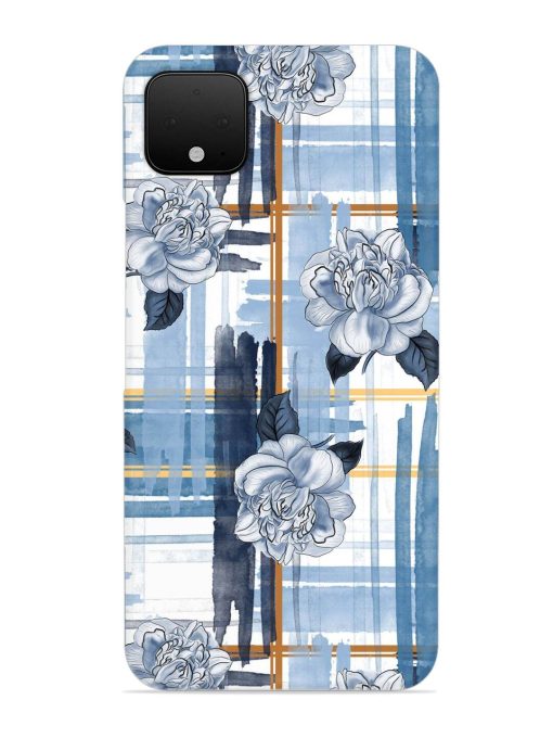 Watercolor Pattern Rose Snap Case for Google Pixel 4 Xl Zapvi