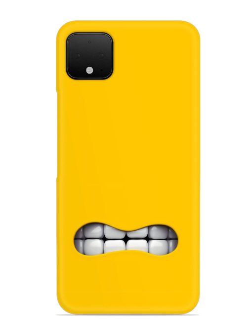 Mouth Character On Snap Case for Google Pixel 4 Xl