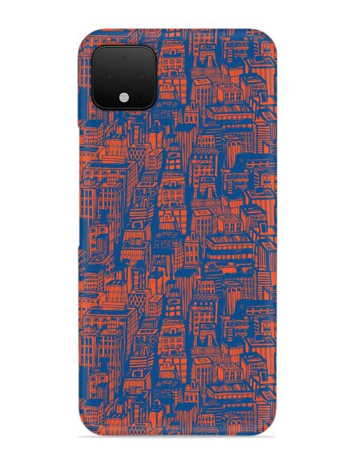 Hand Drawn Seamless Snap Case for Google Pixel 4 Xl Zapvi