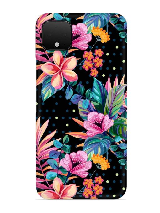 Seamless Floral Pattern Snap Case for Google Pixel 4 Xl Zapvi