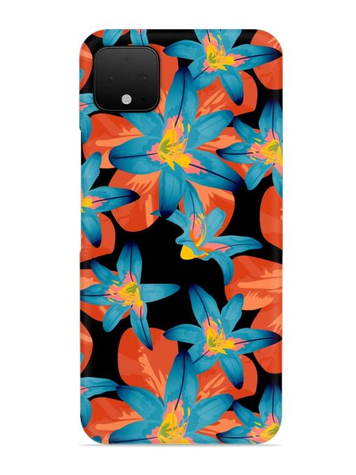 Philippine Flowers Seamless Snap Case for Google Pixel 4 Xl Zapvi