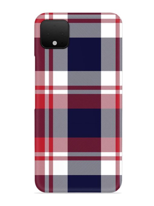 Classic Plaid Tartan Snap Case for Google Pixel 4 Xl