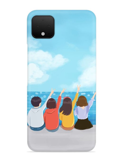 Happy Kids Snap Case for Google Pixel 4 Xl Zapvi