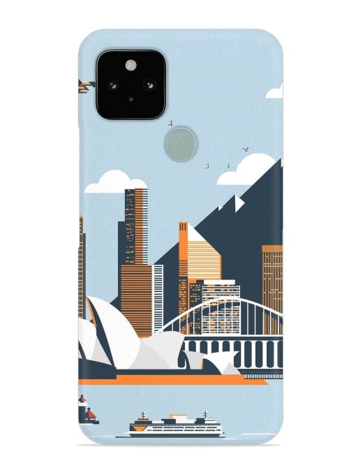 Sydney Opera Landscape Snap Case for Google Pixel 5 Zapvi