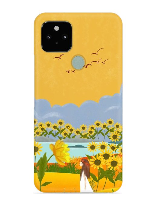 Beginning Of Autumn Snap Case for Google Pixel 5 Zapvi