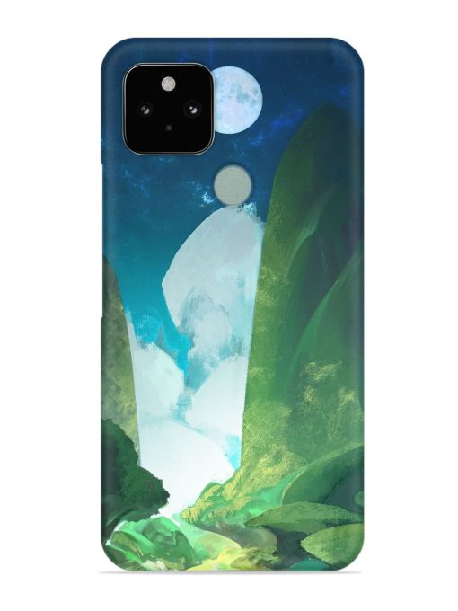 Abstract Art Of Nature Snap Case for Google Pixel 5 Zapvi