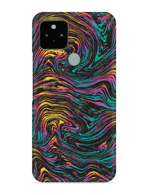 Abstract Liquid Colors Snap Case for Google Pixel 5