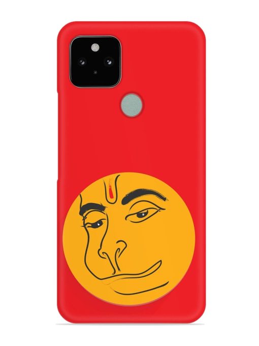 Lord Hanuman Vector Snap Case for Google Pixel 5 Zapvi