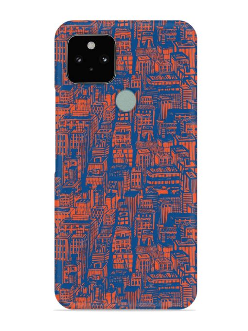 Hand Drawn Seamless Snap Case for Google Pixel 5 Zapvi