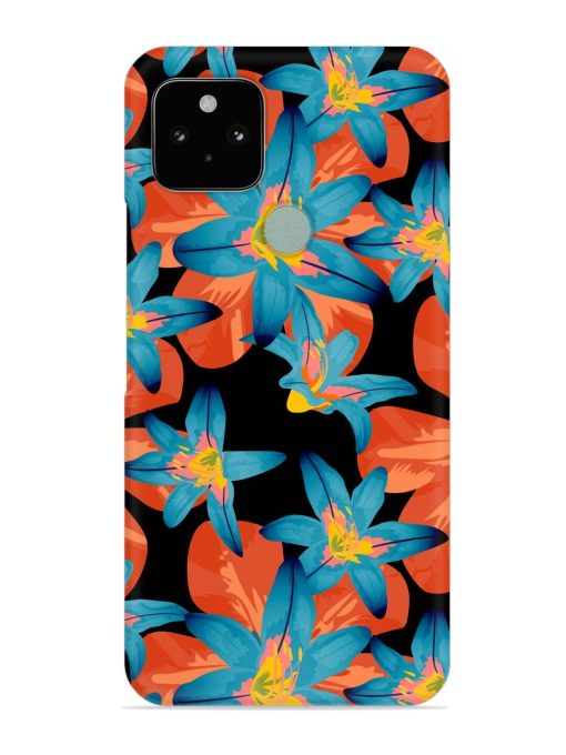 Philippine Flowers Seamless Snap Case for Google Pixel 5