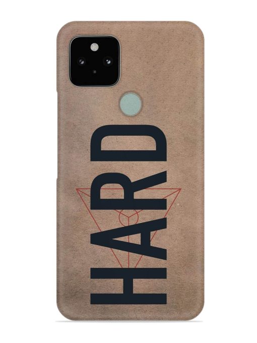 Hard Typo Snap Case for Google Pixel 5 Zapvi