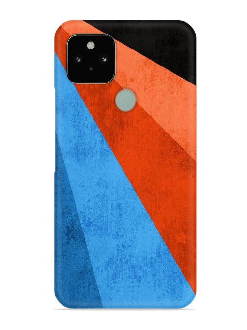 Modern Matte Abstract Snap Case for Google Pixel 5 Zapvi