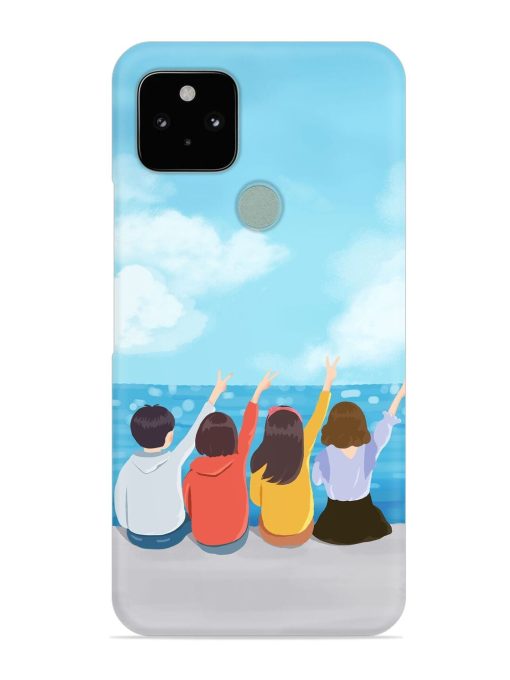 Happy Kids Snap Case for Google Pixel 5 Zapvi