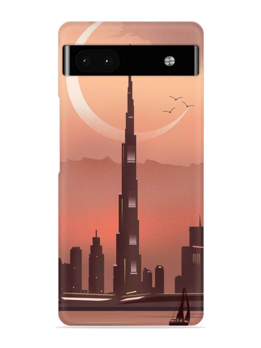 Landmark Burj Khalifa Snap Case for Google Pixel 6A Zapvi