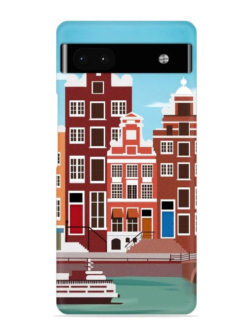 Scenery Architecture Amsterdam Landscape Snap Case for Google Pixel 6A Zapvi