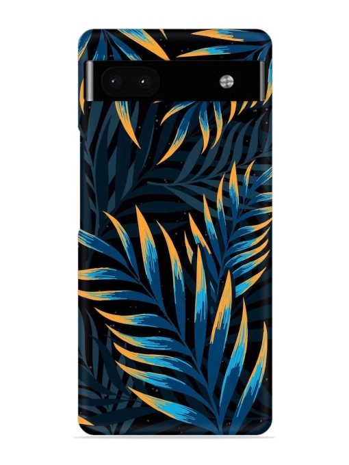 Abstract Leaf Art Snap Case for Google Pixel 6A Zapvi