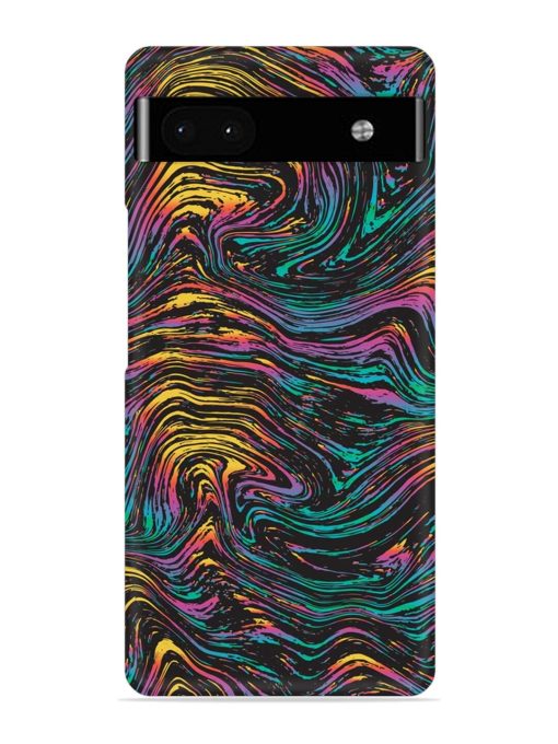 Abstract Liquid Colors Snap Case for Google Pixel 6A Zapvi