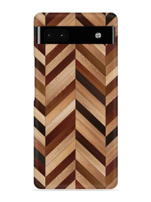 Seamless Wood Parquet Snap Case for Google Pixel 6A Zapvi