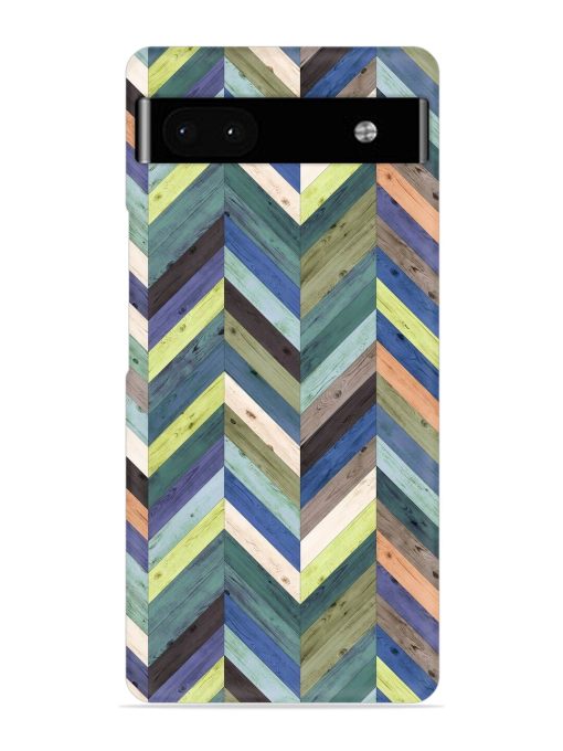 Chevron Random Color Snap Case for Google Pixel 6A Zapvi