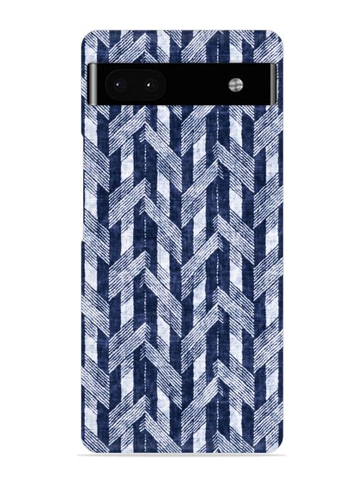 Abstract Herringbone Motif Snap Case for Google Pixel 6A Zapvi