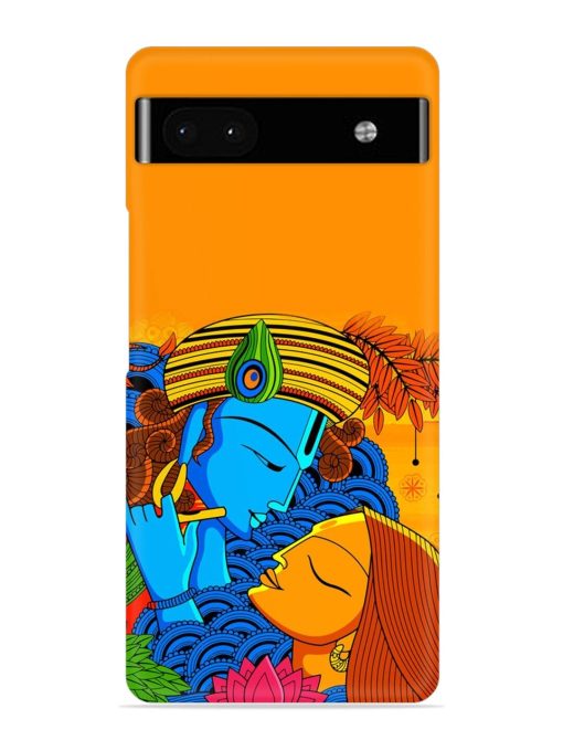 Illustration Hindu Goddess Snap Case for Google Pixel 6A Zapvi