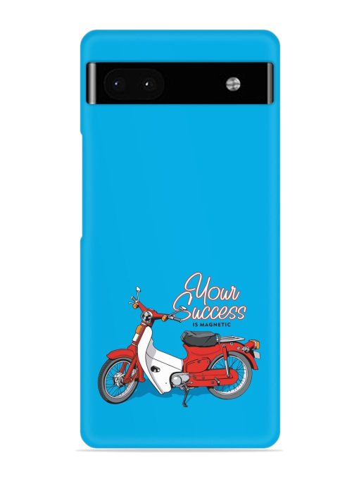 Motorcycles Image Vector Snap Case for Google Pixel 6A Zapvi