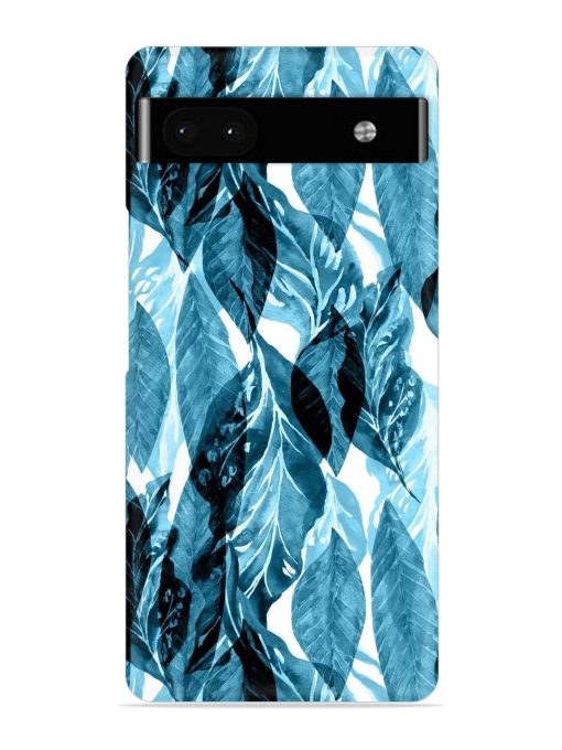 Leaves Pattern Jungle Snap Case for Google Pixel 6A Zapvi