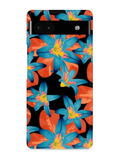 Philippine Flowers Seamless Snap Case for Google Pixel 6A Zapvi