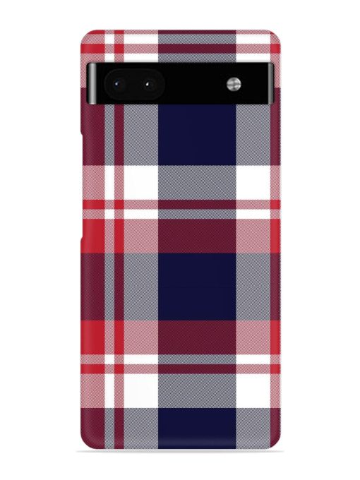 Classic Plaid Tartan Snap Case for Google Pixel 6A Zapvi