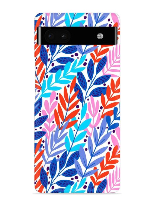 Bright Floral Tropical Snap Case for Google Pixel 6A Zapvi