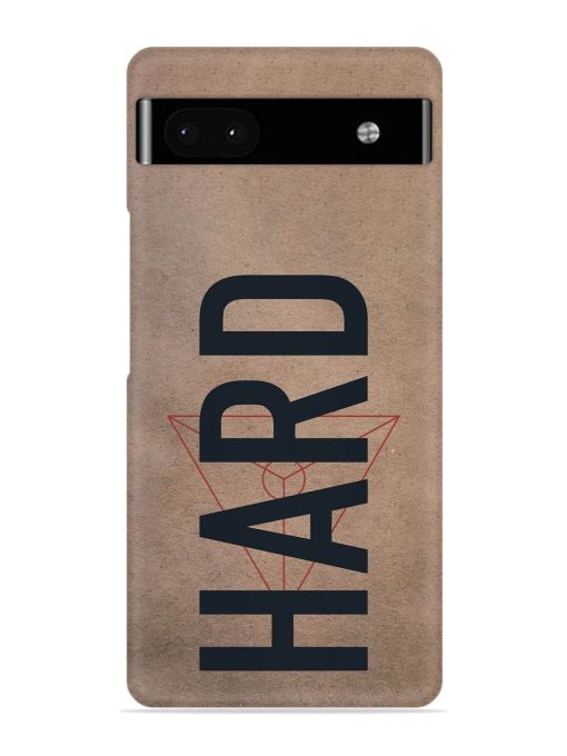 Hard Typo Snap Case for Google Pixel 6A Zapvi