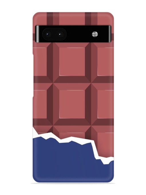 Chocolate Vector Art Snap Case for Google Pixel 6A Zapvi