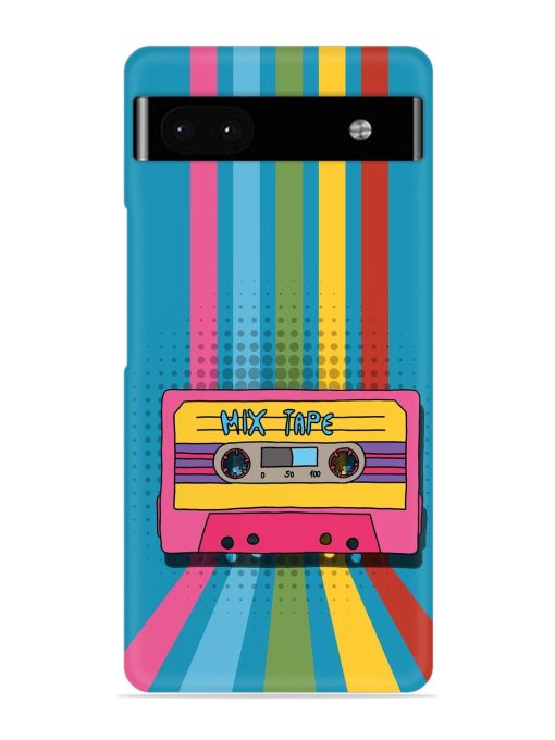 Mix Tape Vactor Snap Case for Google Pixel 6A Zapvi