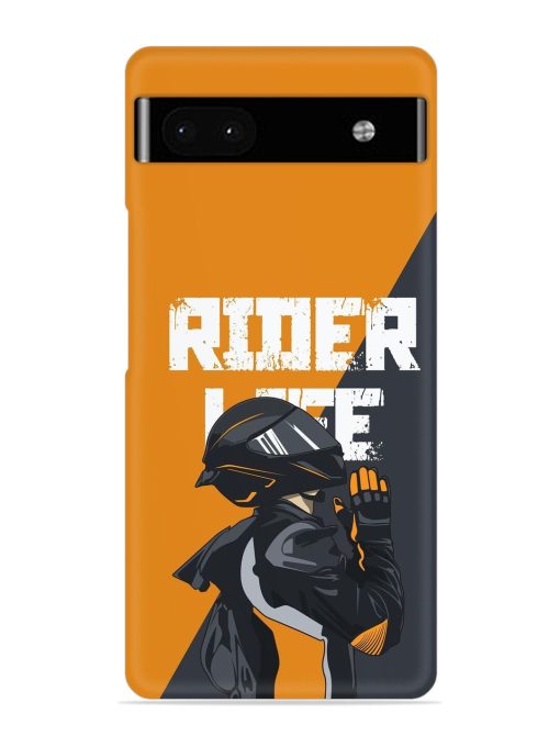 Rider Life Snap Case for Google Pixel 6A Zapvi