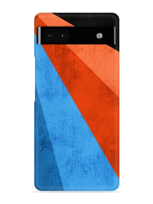 Modern Matte Abstract Snap Case for Google Pixel 6A Zapvi