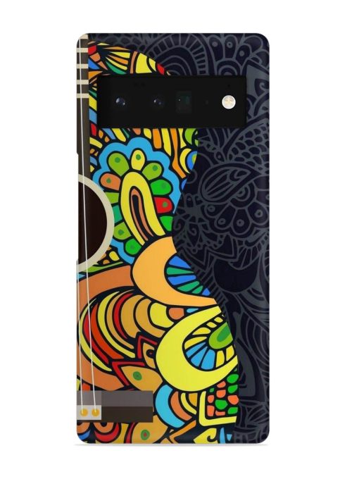 Guitar Vector Art Snap Case for Google Pixel 6 Pro Zapvi