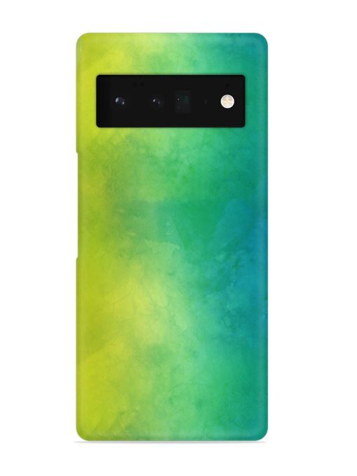 Yellow Green Gradient Snap Case for Google Pixel 6 Pro Zapvi