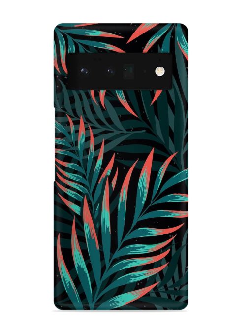 Green Leaf Art Snap Case for Google Pixel 6 Pro Zapvi