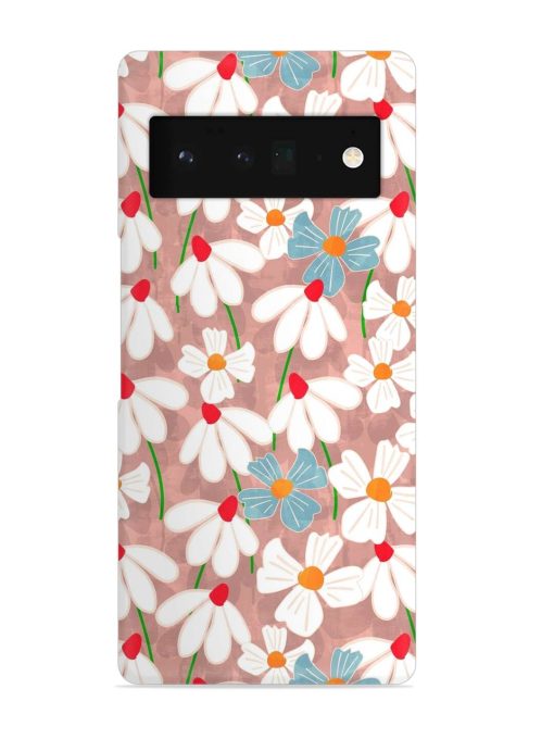 Abstract Petal Flowers Snap Case for Google Pixel 6 Pro