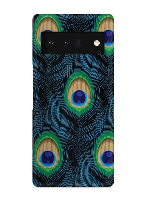 Seamless Pattern Peacock Snap Case for Google Pixel 6 Pro Zapvi