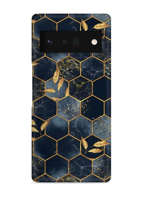 Marble Hexagon Seamless Snap Case for Google Pixel 6 Pro Zapvi