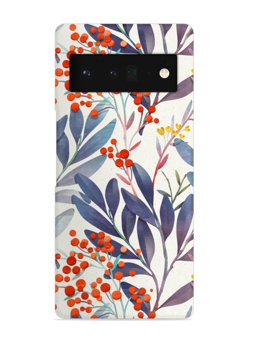 Seamless Floral Pattern Snap Case for Google Pixel 6 Pro Zapvi