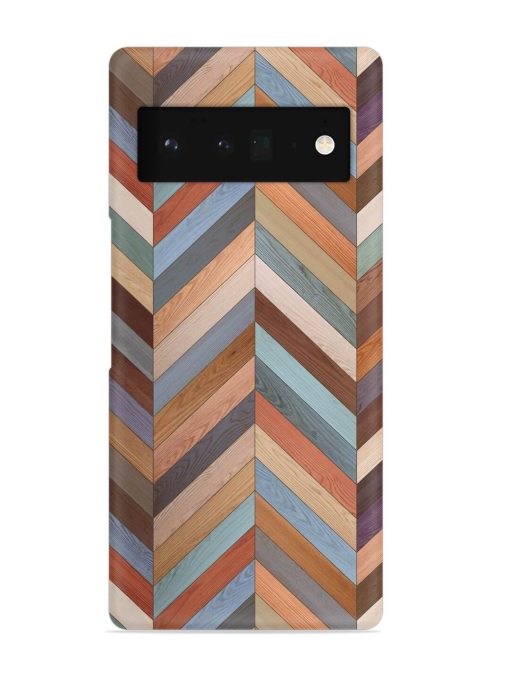 Seamless Wood Parquet Snap Case for Google Pixel 6 Pro Zapvi