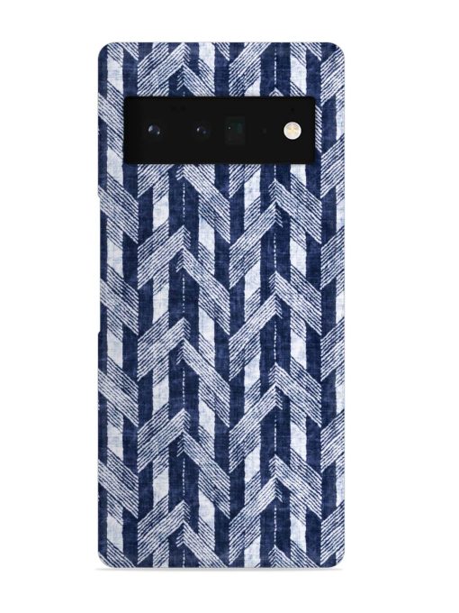 Abstract Herringbone Motif Snap Case for Google Pixel 6 Pro Zapvi