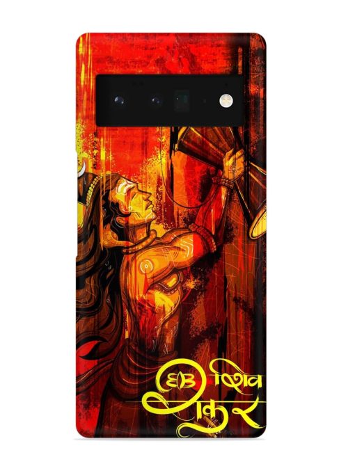 Illustration Lord Shiva Snap Case for Google Pixel 6 Pro Zapvi