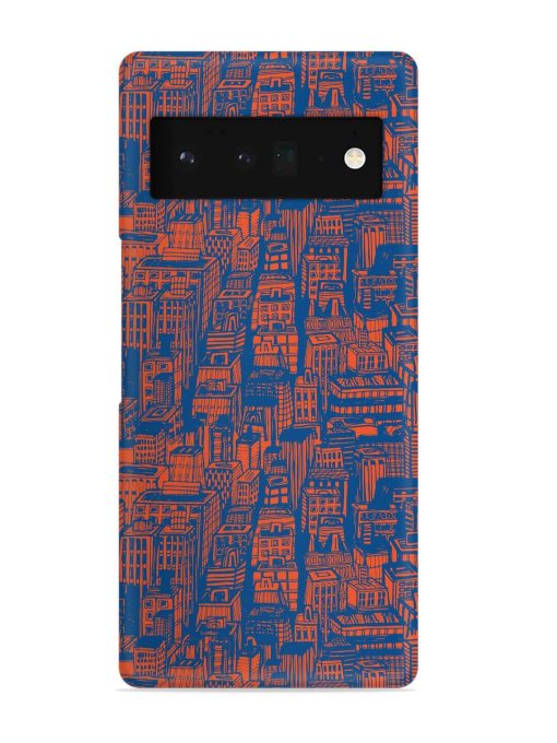 Hand Drawn Seamless Snap Case for Google Pixel 6 Pro Zapvi