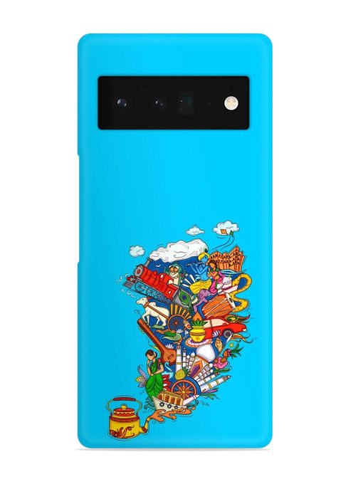 Vector Design Indian Snap Case for Google Pixel 6 Pro Zapvi