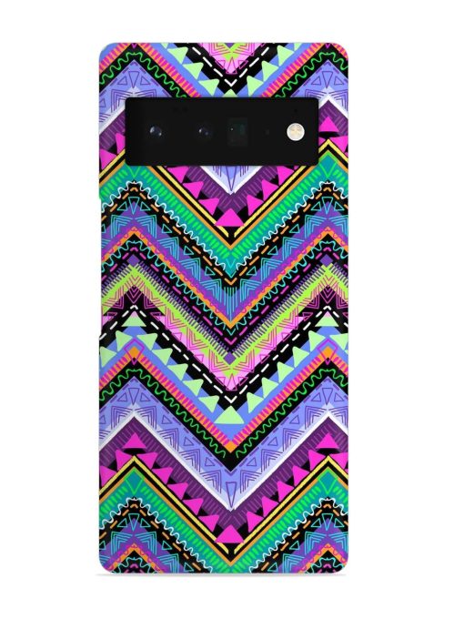 Tribal Aztec Print Snap Case for Google Pixel 6 Pro Zapvi